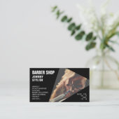 形状モダンイメージ名刺 名刺 (スタンド正面)