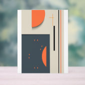 形状モダン形状 アクリルサイン (ニュートラル)