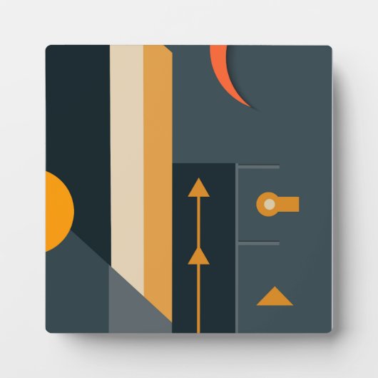 形状モダン形状 フォトプラーク (正面)