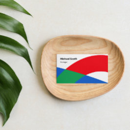 形状モダン形状 名刺