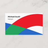 形状モダン形状 名刺 (正面)