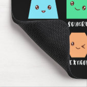 形状保のジオメトリ、幾何形状 マウスパッド (コーナー)