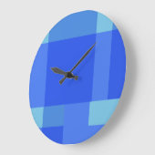 形状幾何学的デザイン ラージ壁時計 (傾斜)