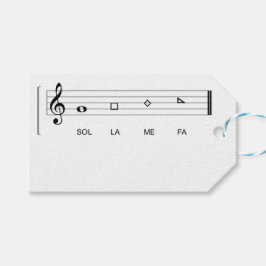 形状注記FA SOL LA ME 10 ギフトタグ