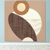 形状自然 キャンバスプリント (インサイチュ (ウッドフロア))