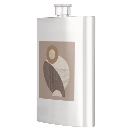 形状自然 フラスク (左)