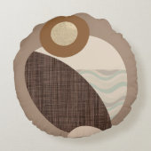 形状自然 ラウンドクッション (裏面)