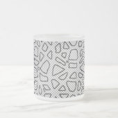 形状違う フロストグラスマグカップ (中央)