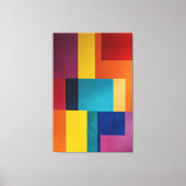 形状鮮やか キャンバスプリント (正面)