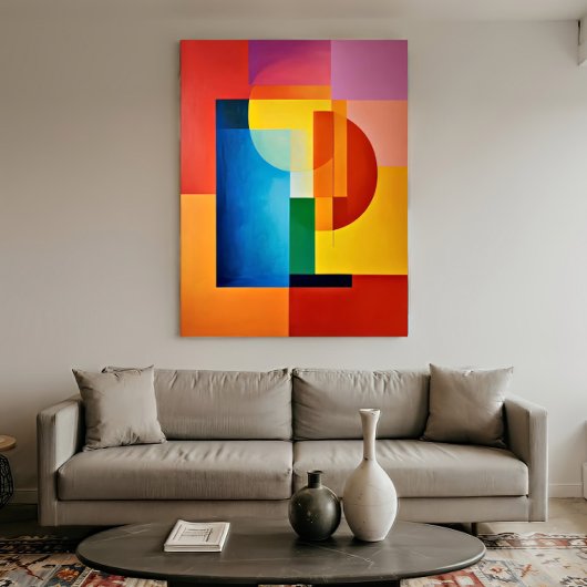 形状鮮やか ポスター