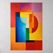 形状鮮やか ポスター (正面)