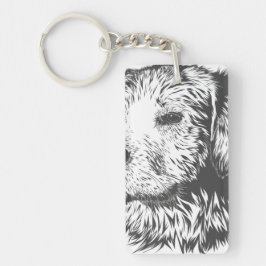 形状:長方形(両面) キーホルダー