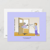 形而上学クラシック室の漫画はがき ポストカード (正面/裏面)