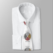 形而上学的な医学ホイールメンズタイ ネクタイ (タイ)