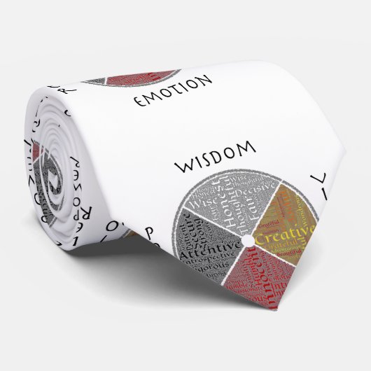 形而上学的な医学ホイールメンズタイ ネクタイ (ロール)