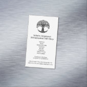 形而上学的な店のビジネスのための生命のシンボルツリー マグネット名刺 (インサイチュ)