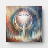 形而上学的な時代のないスピリチュアルファンタジーテーマ フォトプラーク (正面)