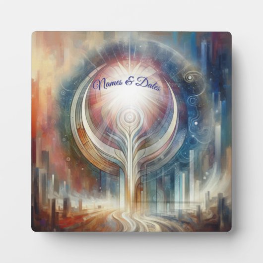 形而上学的な時代のないスピリチュアルファンタジーテーマ フォトプラーク (正面)