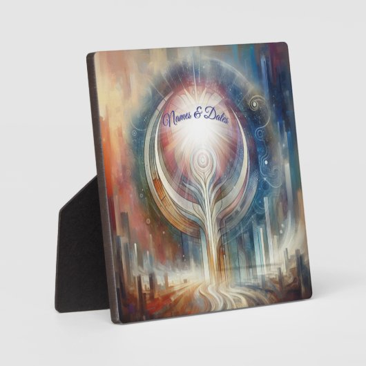 形而上学的な時代のないスピリチュアルファンタジーテーマ フォトプラーク (正面)