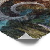 形而上学的な時代のないスピリチュアルファンタジーテーマ ポスター (角)