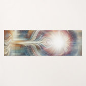 形而上学的な時代のないスピリチュアルファンタジーテーマ ヨガマット (正面(横))