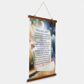 形而上学的な時代のないスピリチュアルファンタジーテーマ 吊り下げ型タペストリー (傾斜あり)