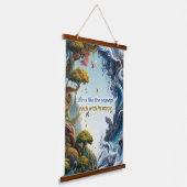 形而上学的な時代のないスピリチュアルファンタジーテーマ 吊り下げ型タペストリー (傾斜あり)