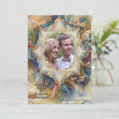 形而上学的な時代のないスピリチュアルファンタジーテーマ 招待状 (スタンド正面)