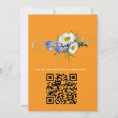 形而上学的な時代のないスピリチュアルファンタジーテーマ 招待状 (裏面)