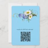 形而上学的な時代のないスピリチュアルファンタジーテーマ 招待状 (裏面)