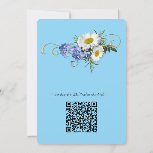 形而上学的な時代のないスピリチュアルファンタジーテーマ 招待状 (裏面)