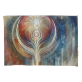 形而上学的な時代のないスピリチュアルファンタジーテーマ 枕カバー (正面)