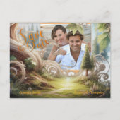 形而上学的な時代のないスピリチュアルファンタジーテーマ 案内ポストカード (正面)