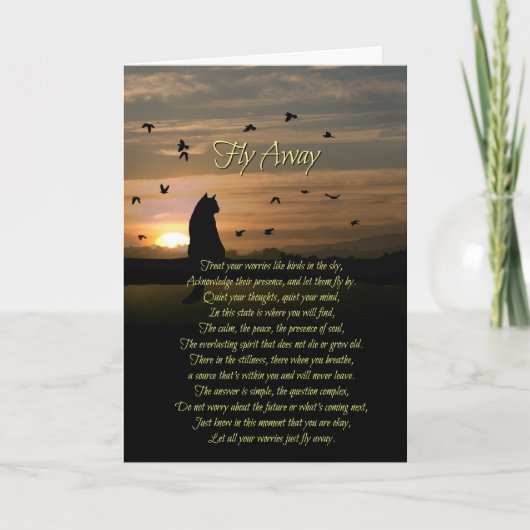 形而上学的スピリチュアル勇気付けられるカード カード (正面)