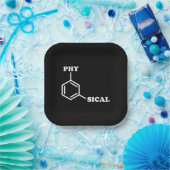 形而上学的ユーモアのボタン ペーパープレート (パーティー)