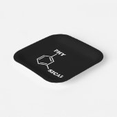 形而上学的ユーモアのボタン ペーパープレート (傾斜あり)