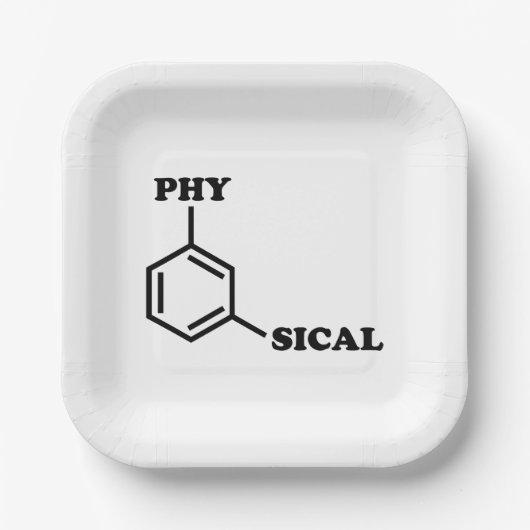 形而上学的ユーモア ペーパープレート (正面)