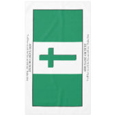 形見 |ナイジェリア国旗 |クロス聖なる書物、 経典（大） テーブルクロス (正面)