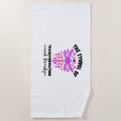 形質転換美しい自然昆虫トンボDr. ビーチタオル (正面)