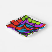 彩られた光 ペーパープレート (傾斜あり)