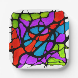 彩られた光 ペーパープレート