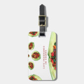 彩りのあるポプリの生活の香り ラゲッジタグ (正面縦)