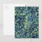 彩度（抽象アートデザイン）～ ポストカード (正面/裏面)