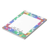 『彩色曼荼羅』 ノートパッド (回転)