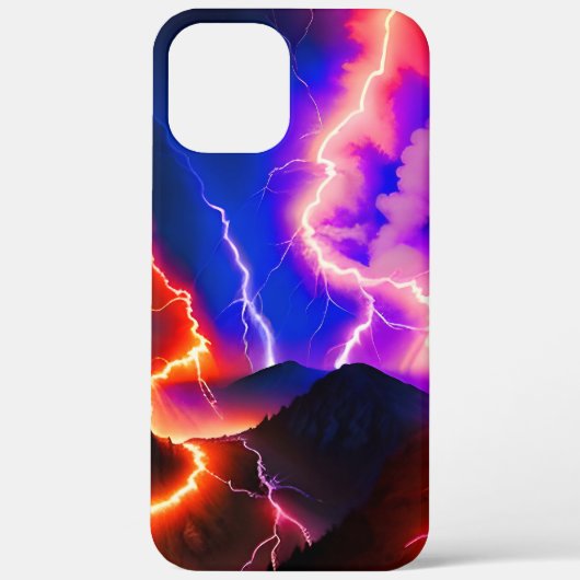 彩色雷電山1号 Case-Mate iPhoneケース (裏面)