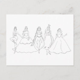 彩色 シーズンポストカード