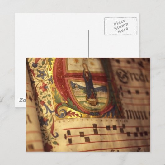 彩飾写本 ポストカード (正面/裏面)