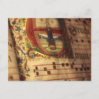 彩飾写本 ポストカード