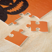 彫りおもしろいハロウィーンパンプキンカルテット ジグソーパズル (側面)