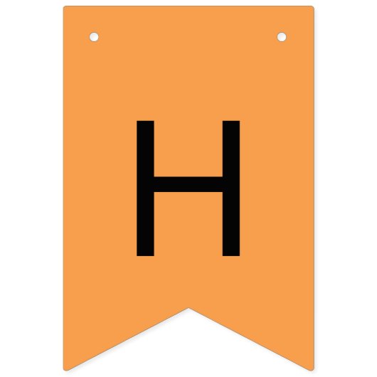 彫りおもしろいハロウィーンパンプキンカルテット バンティングフラッグ (第1の旗)